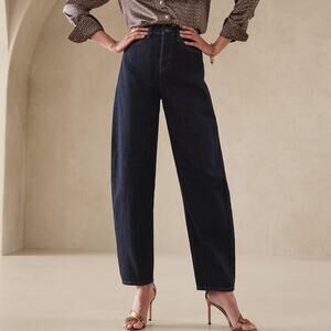 Banana Republic Barrel Trouser Jean 4 Petite